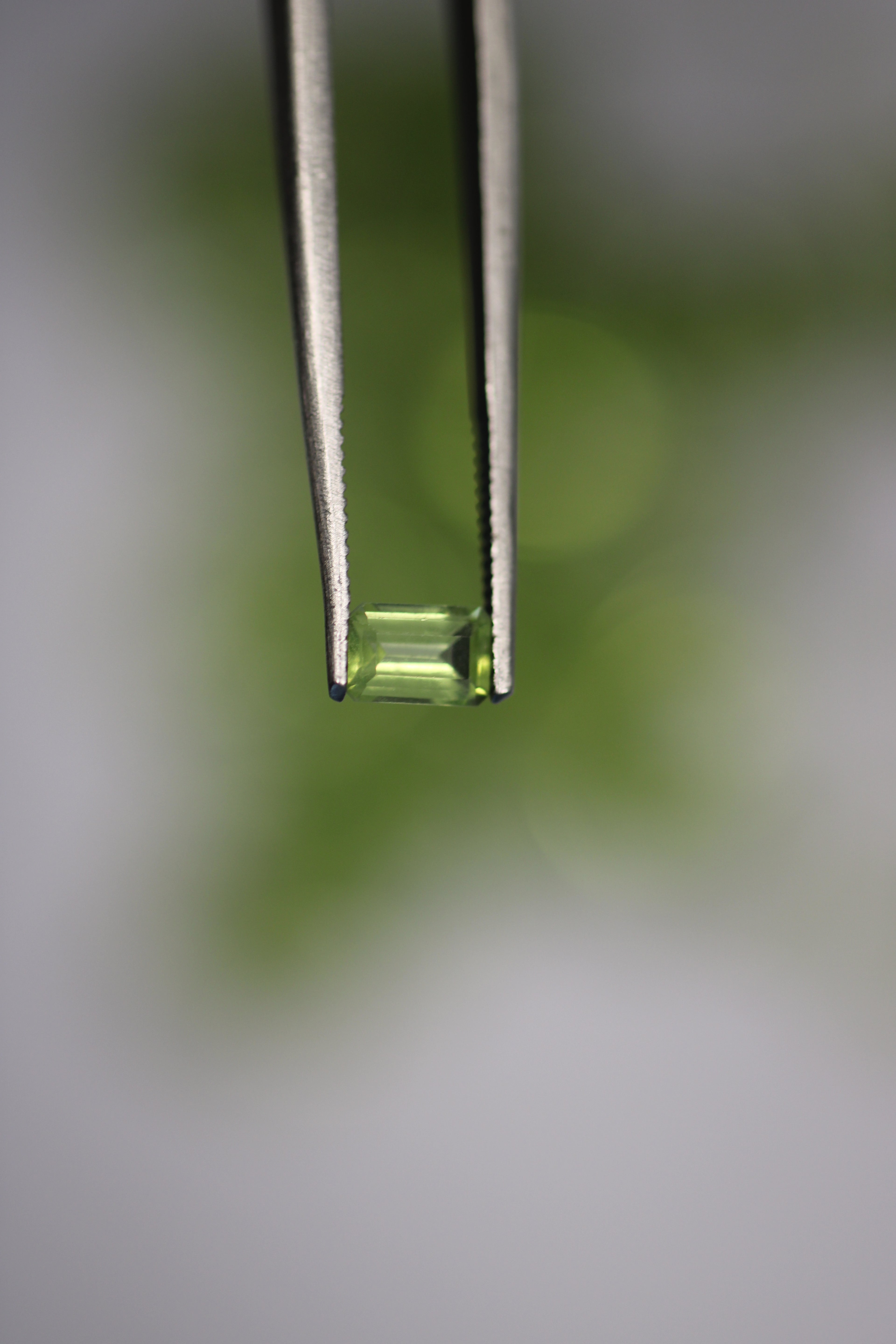 Green Emerald Cut Peridots – Lot of 62 Units (104 ct)