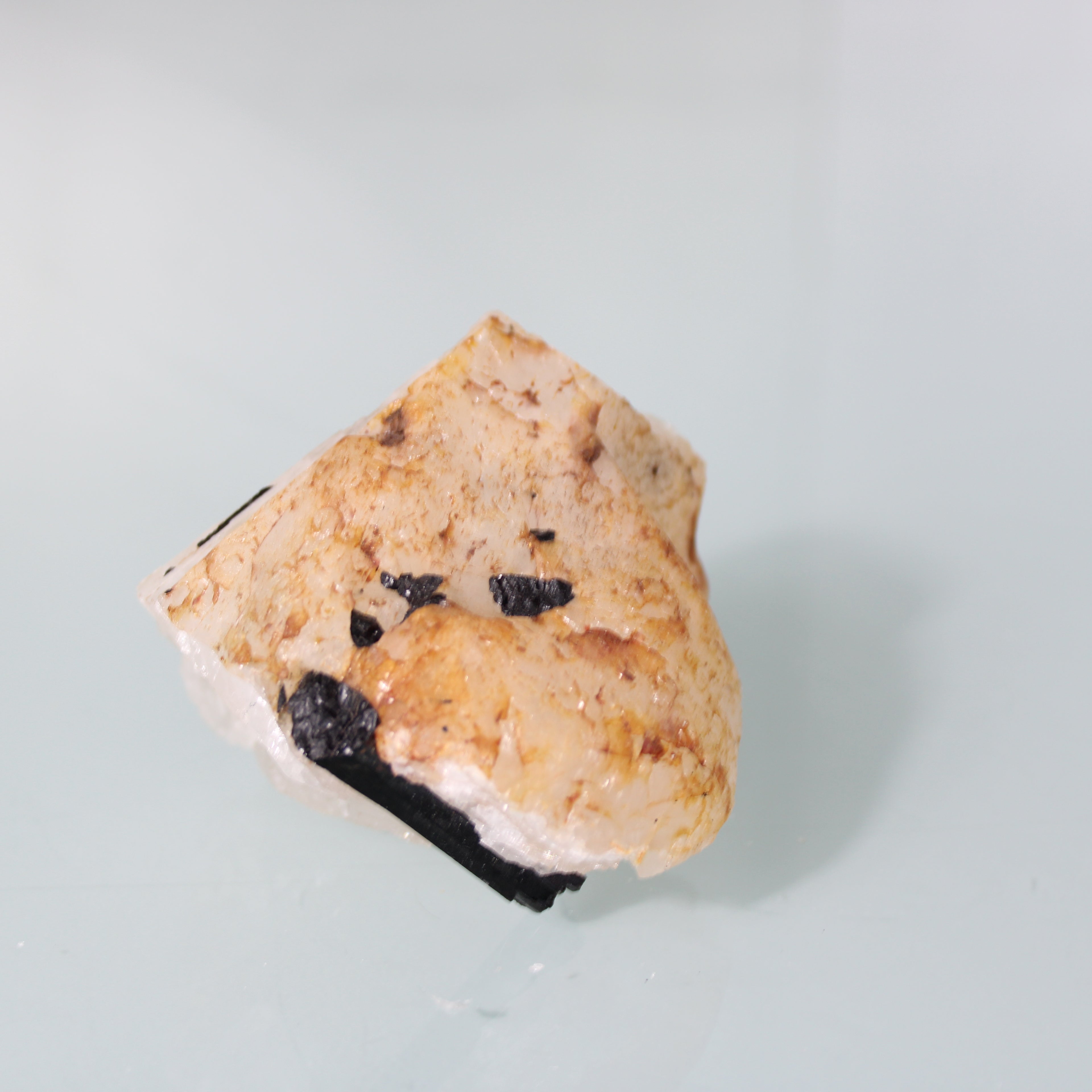 Black Tourmaline in Quartz Matrix – Intense Earth Contrast