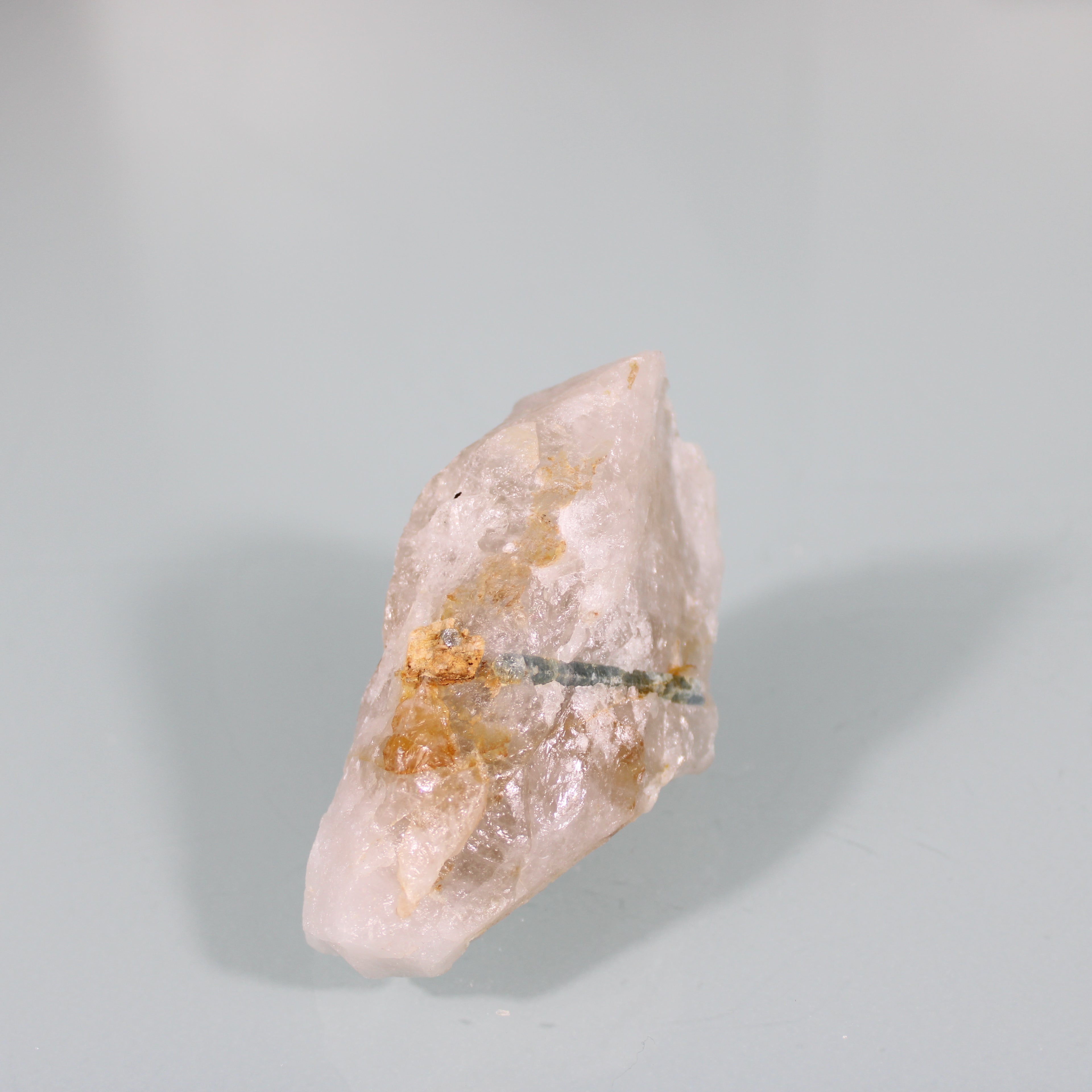 Aquamarine Vein in the Matrix – Raw Authenticity of the Earth