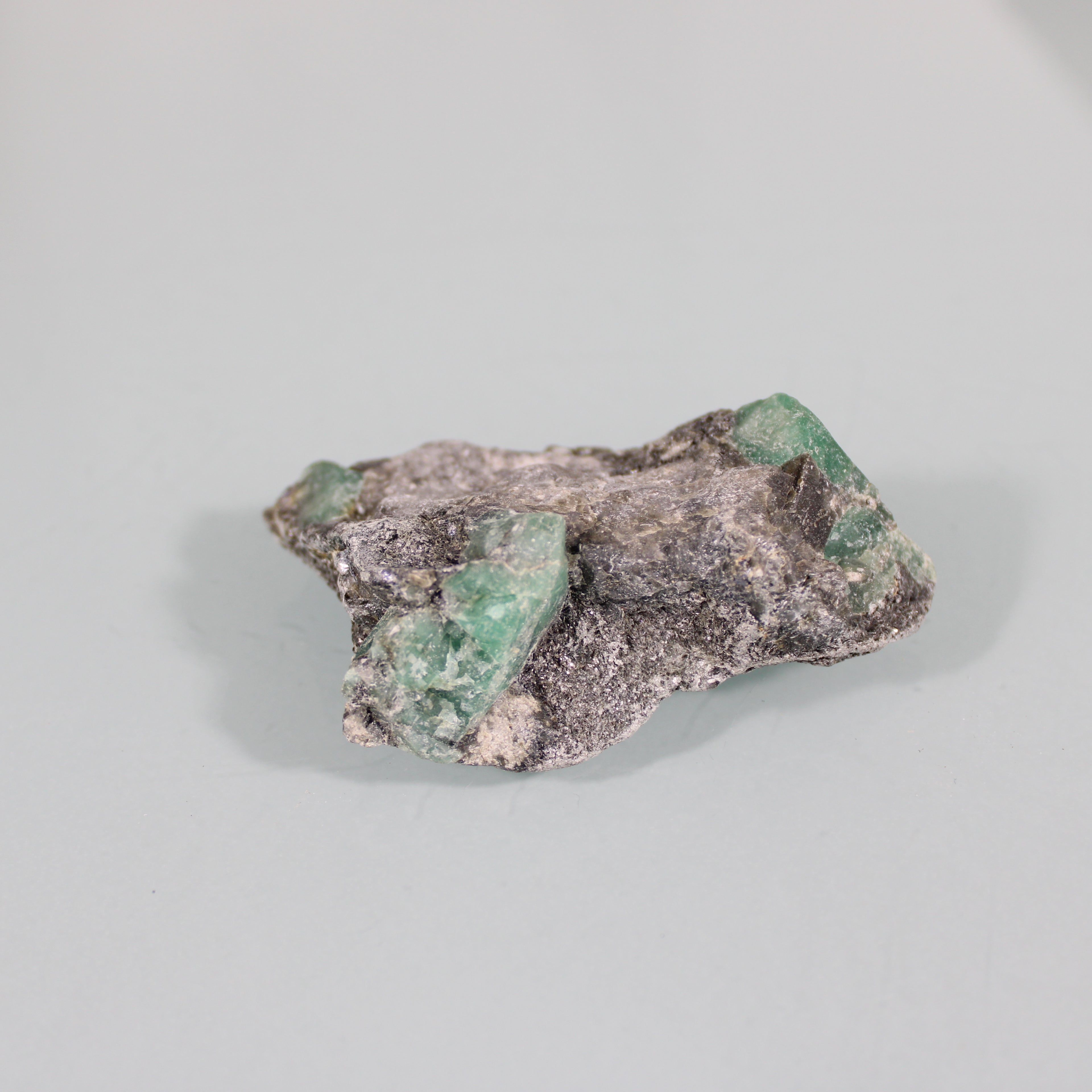 Emerald Crystals in the Matrix
