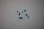 Topázio Navette Naturais 9 x 18,8 mm – Lote de 4 Unidades (27,35 ct)