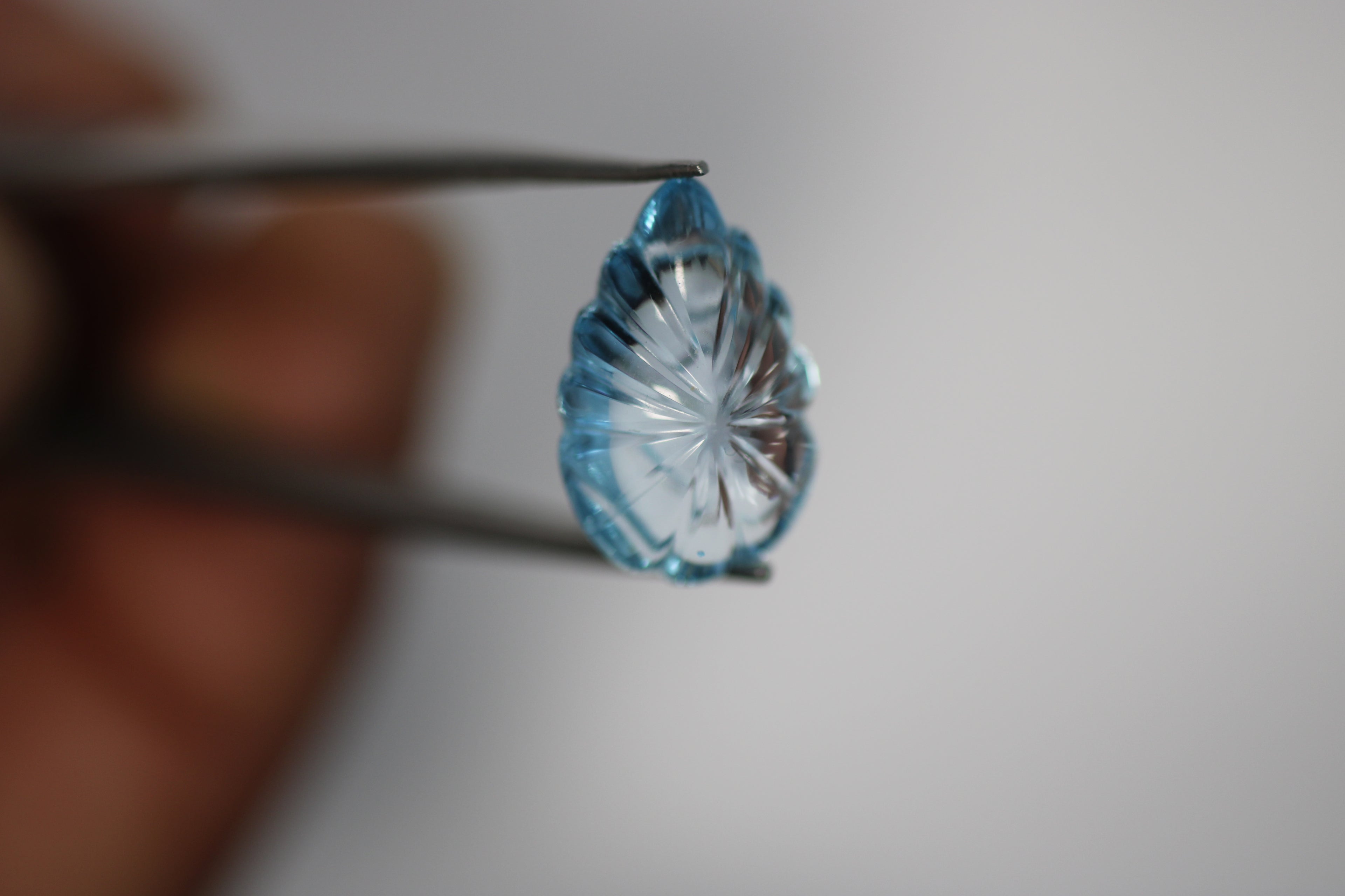 Topázios Gota Azul Suisse 13 x 18 mm – Lote de 3 Unidades (43,93 ct)