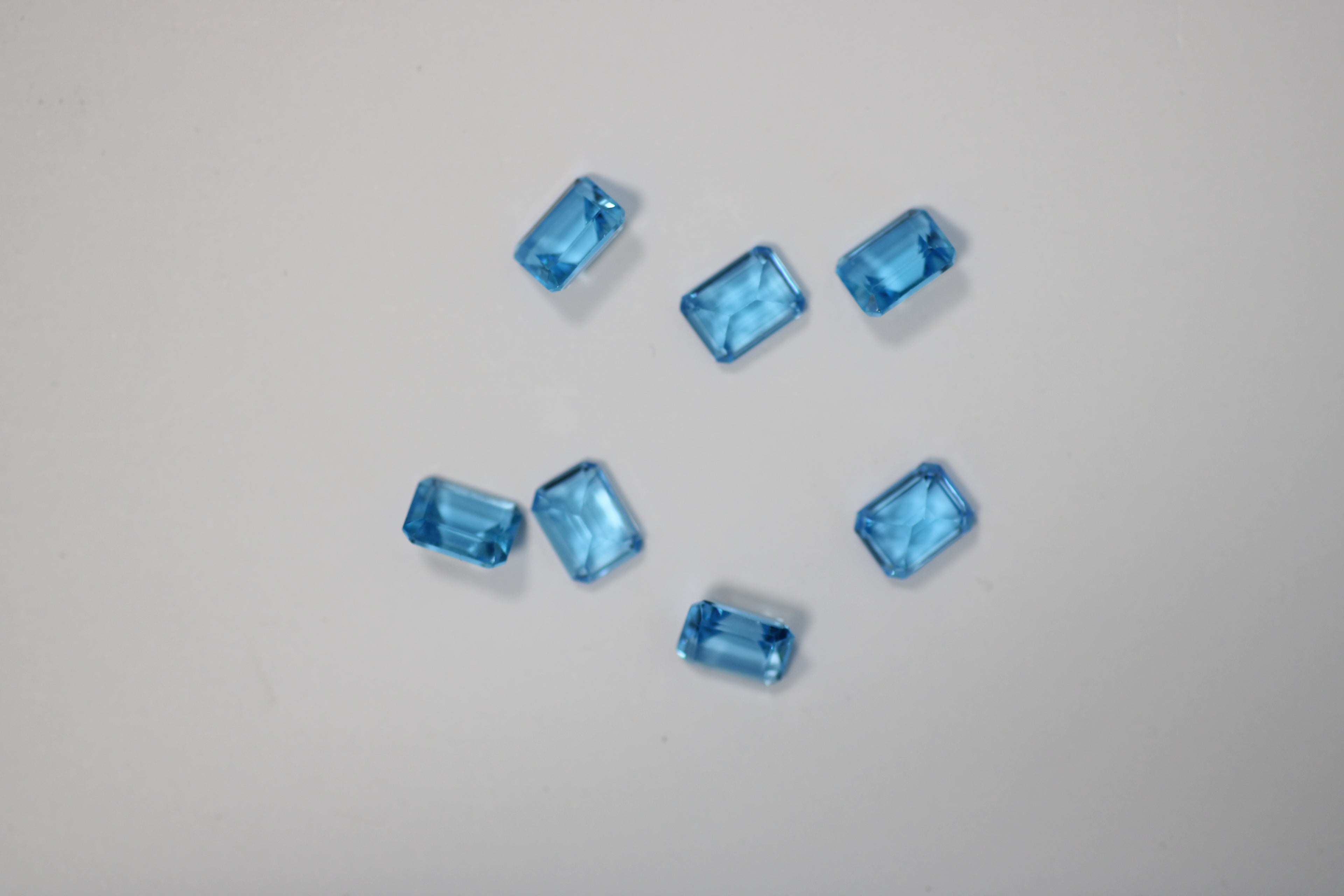 Topázio Retangular Azul Suisse 12 x 16 mm – 1 Unidade (12,49 ct)