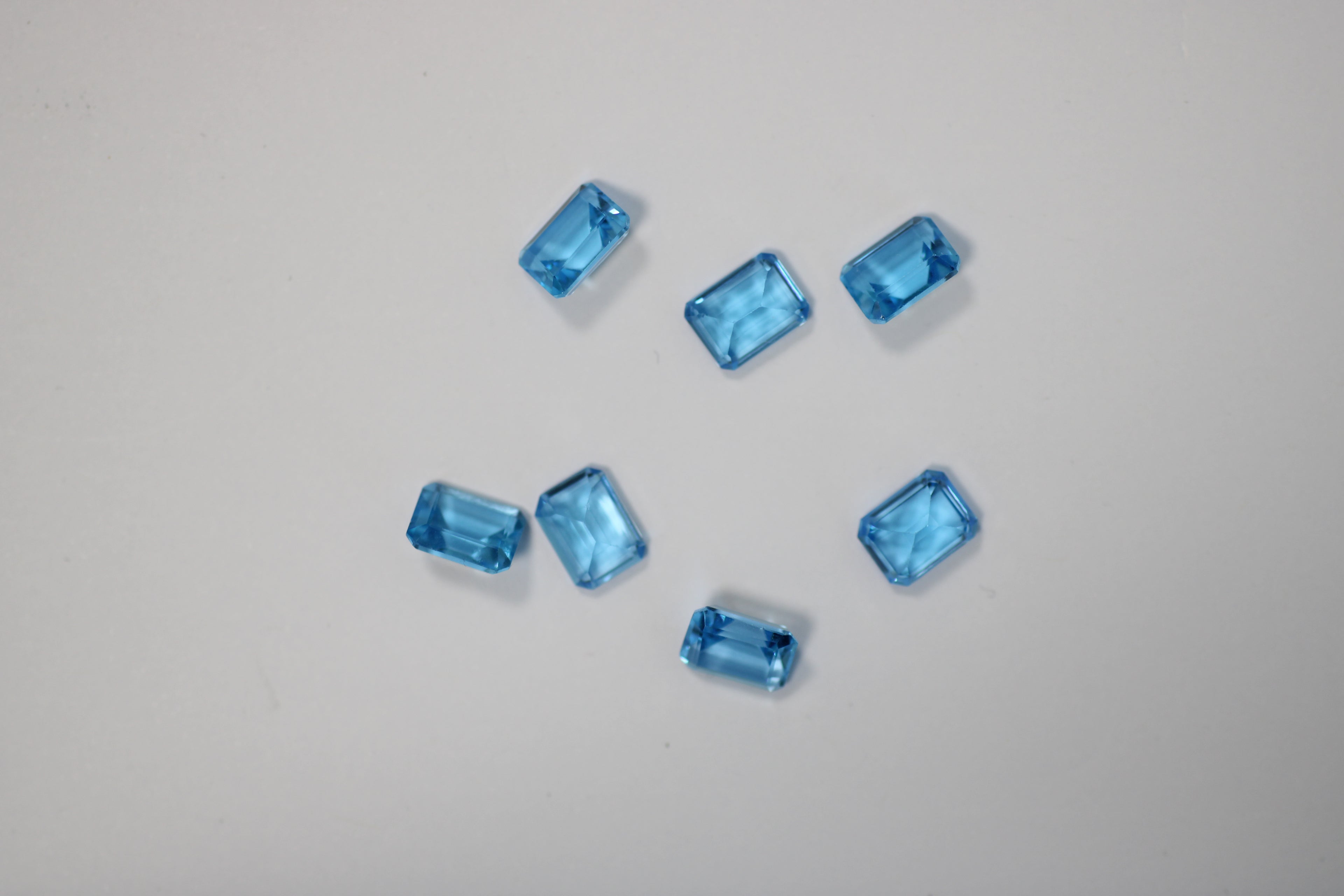 Topázio Retangular Azul Suisse 12 x 16 mm – 1 Unidade (12,49 ct)