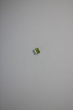 Peridoto Quadrado Verde – 1 Unidade (0,66 ct)