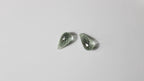 Prasiolita Natural Briolet– Lote com 2 Unidades (11,56 ct no total)