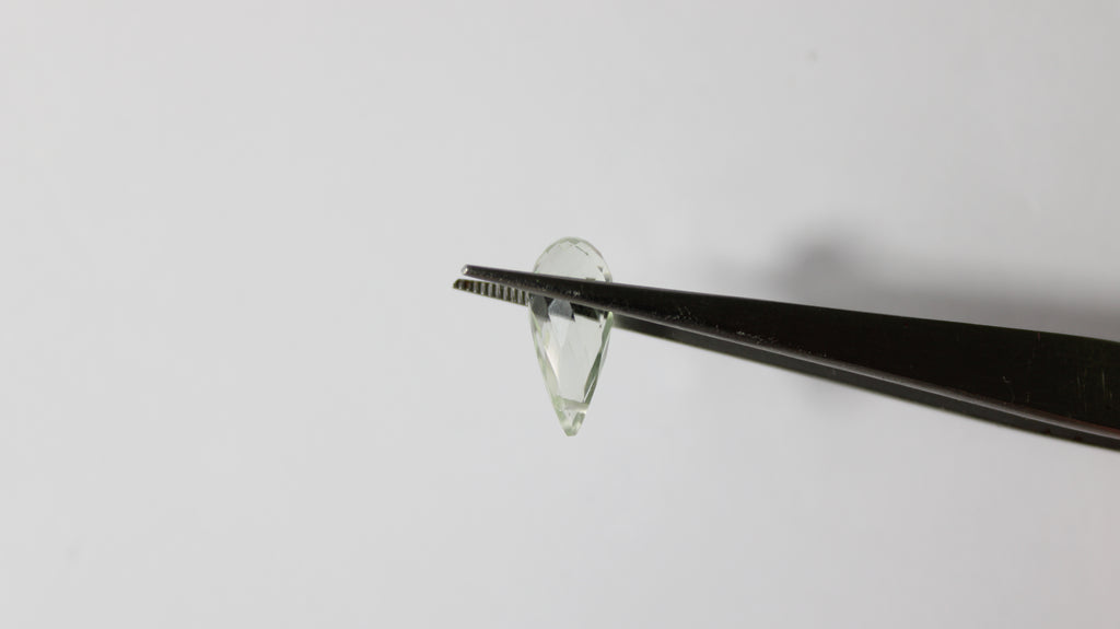 Prasiolita Natural Briolet – Lote com 2 Unidades (10,18 ct no total)
