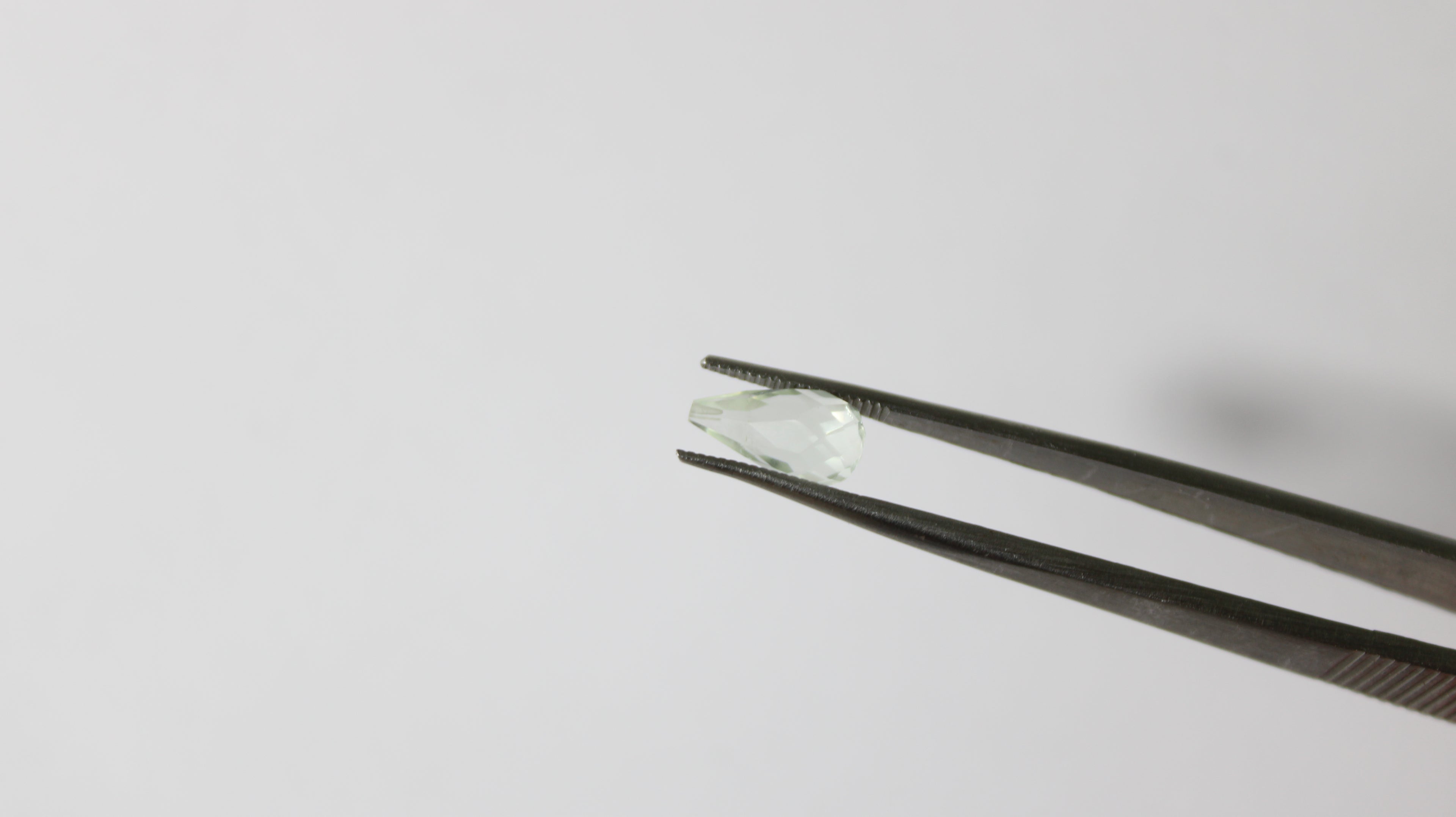 Prasiolita Natural Briolet – Lote com 2 Unidades (4,98 ct no total)