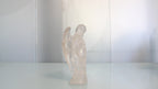 Anjo em Cristal  – Escultura Espiritual Artesanal