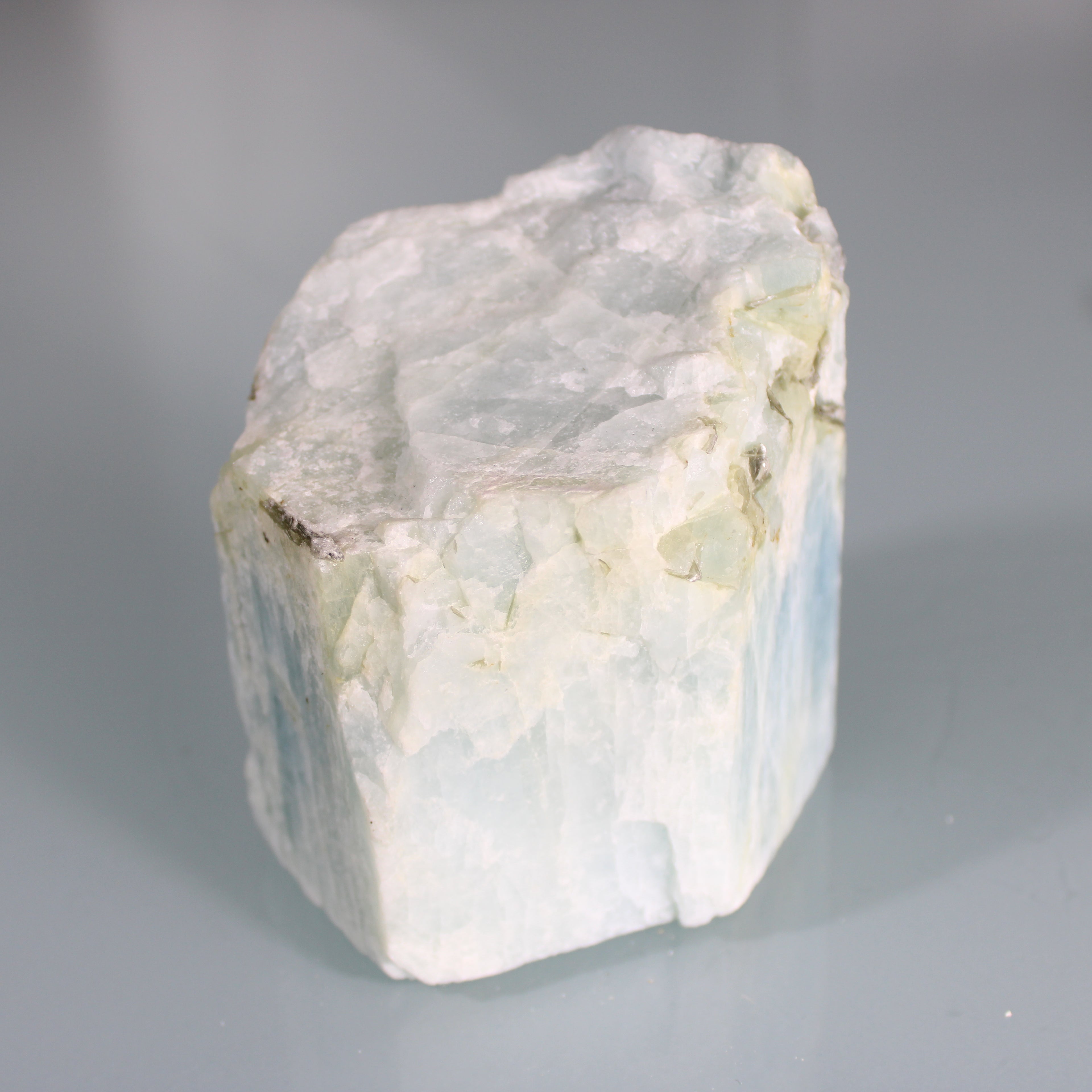 Cristal Bruto de Água-Marinha  – Estrutura Natural e Energia Pura