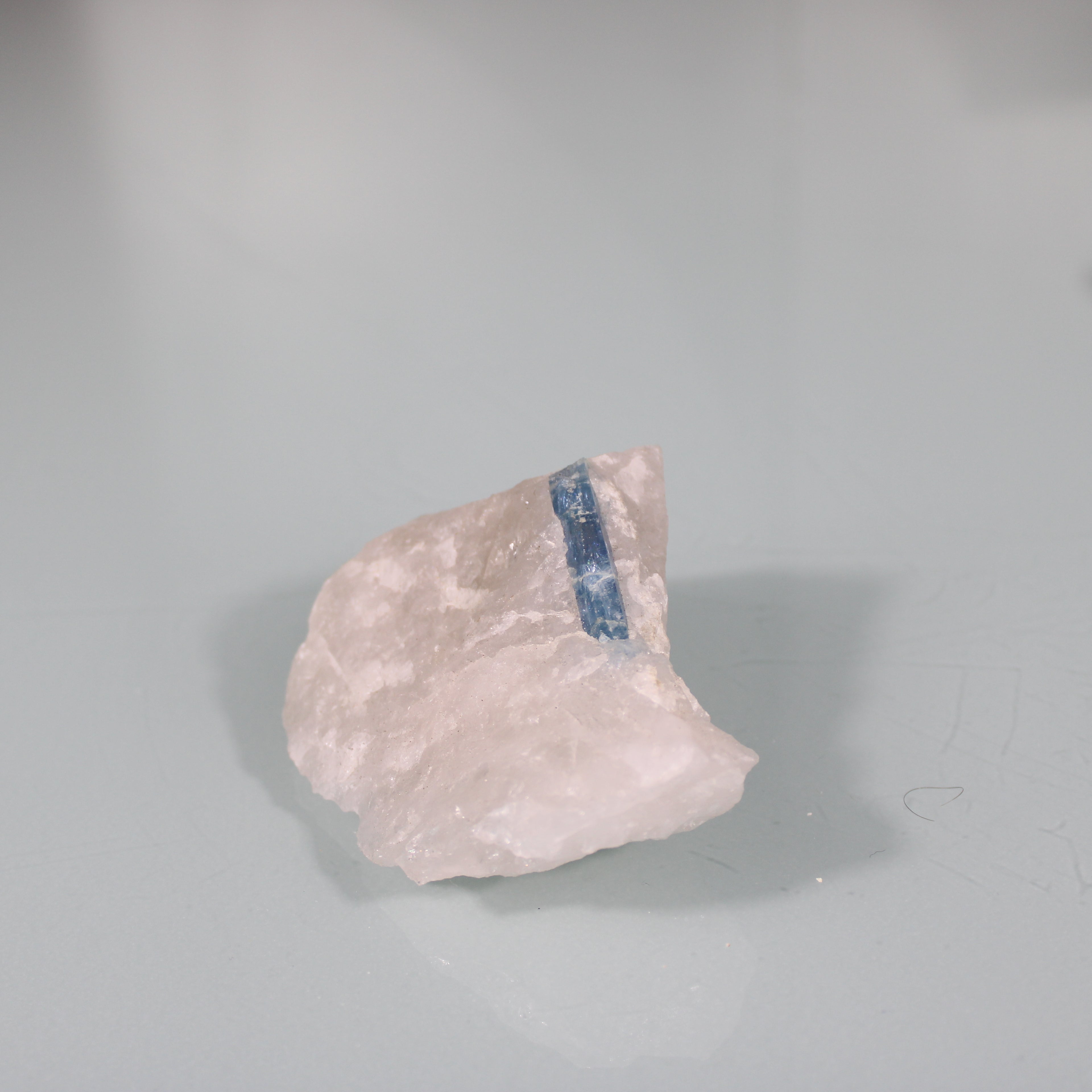 Aquamarine Crystal in Quartz – Harmony in Miniature