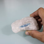 Cristal de Água-Marinha em Quartzo – Harmonia em Miniatura