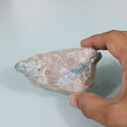 Cristal de Água-Marinha na Matriz  – Formação Bruta e Autêntica